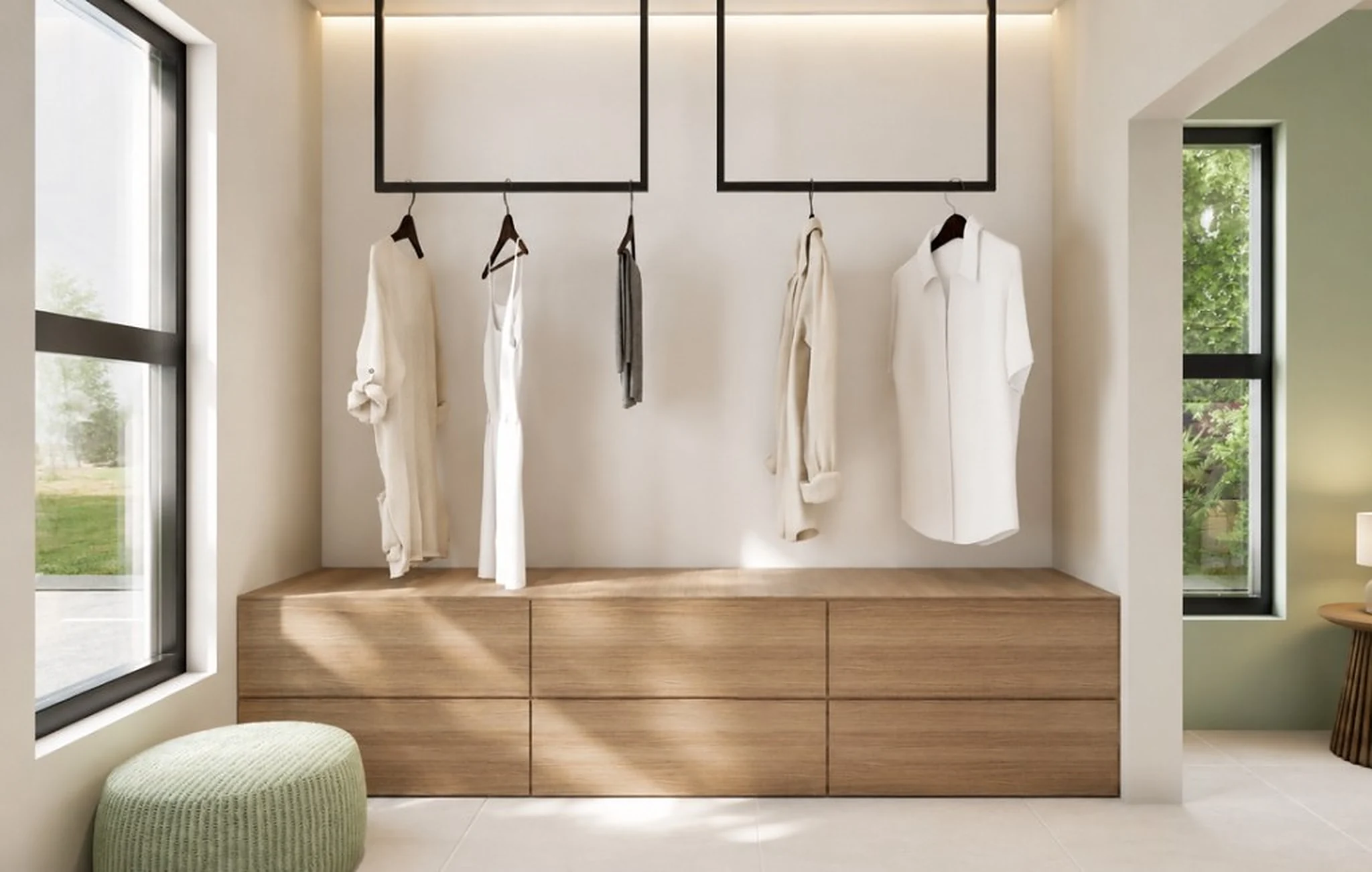 Walk-in closet